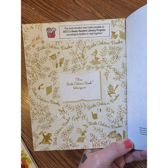 Little Golden Books Dinosaur Monster Dragon Themed Lot Of 7 Jurassic Park - Picture 8 of 8